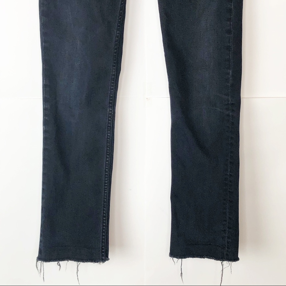 EUC Acne Black Hex Basement Frayed Hem Skinny Jean - Picture 3 of 10